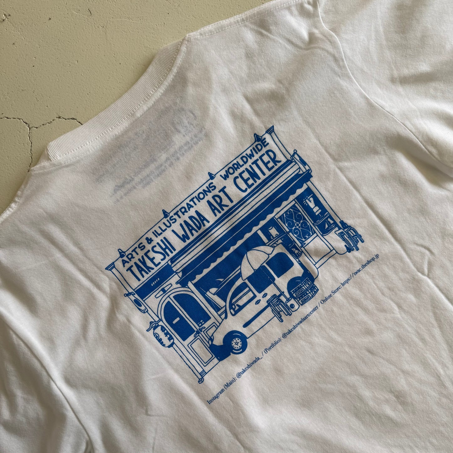TAKESHI WADA「ART CENTER」  Tシャツ